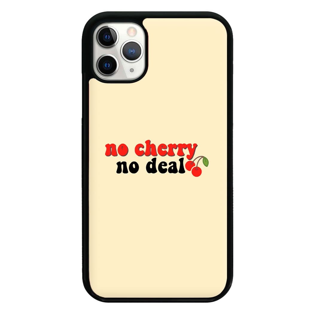 No Cherry No Deal - Stranger Things Phone Case