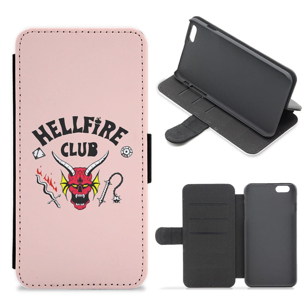 Hellfire Club Logo - Stranger Things Flip / Wallet Phone Case