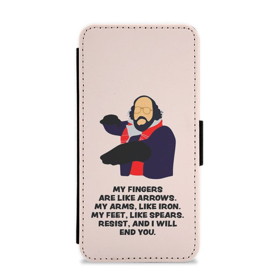 Murray Quote - Stranger Things Flip / Wallet Phone Case