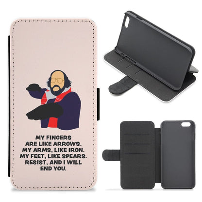 Murray Quote Flip / Wallet Phone Case