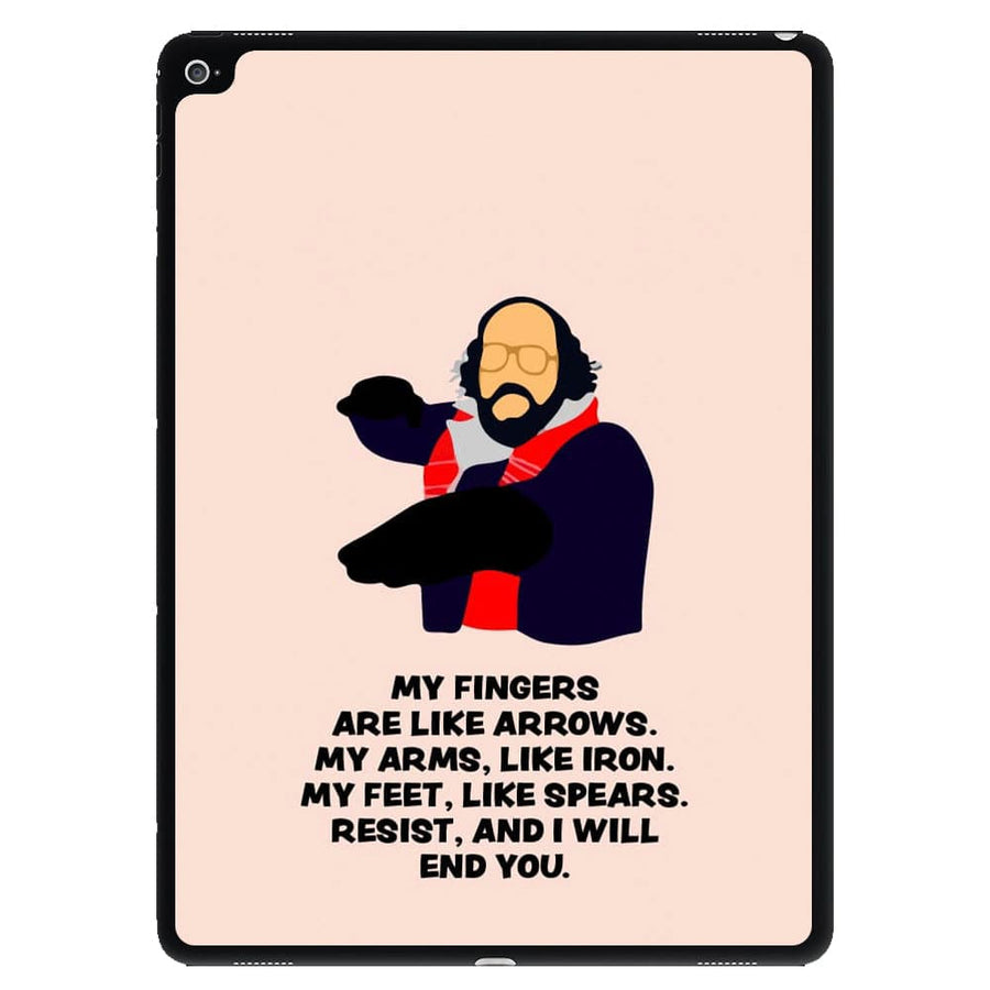 Murray Quote - Stranger Things iPad Case