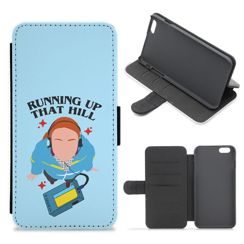 Running Up That Hill - Stranger Things Flip / Wallet Phone Case