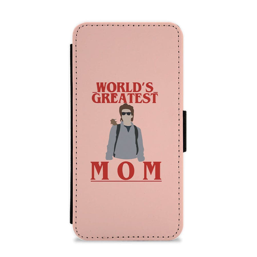 World's Greatest Mom - Stranger Things Flip / Wallet Phone Case