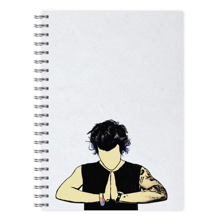 Harry Styles Cartoon Notebook - Fun Cases