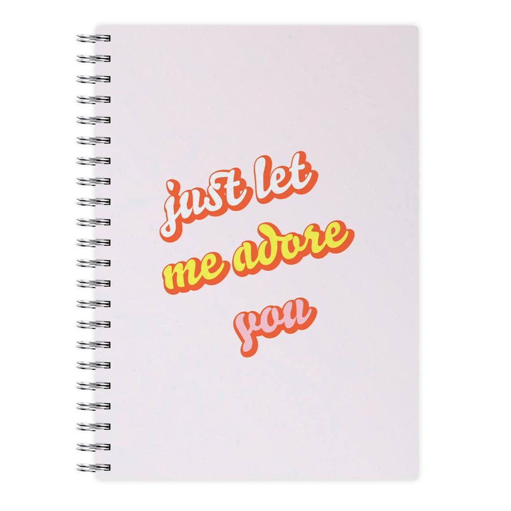 Just Let Me Adore You - Harry Styles Notebook