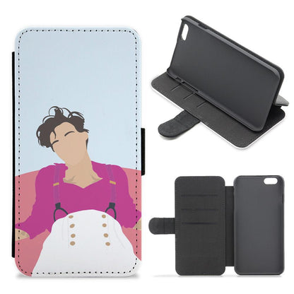 Faceless Harry Styles Flip / Wallet Phone Case