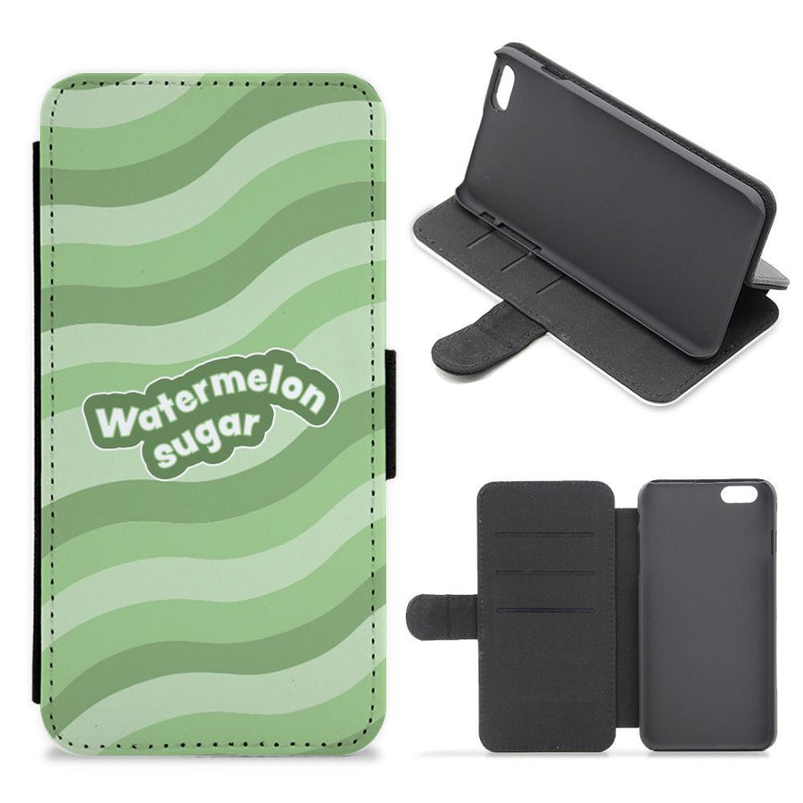 Watermelon Sugar Abstract - Harry Styles Flip / Wallet Phone Case