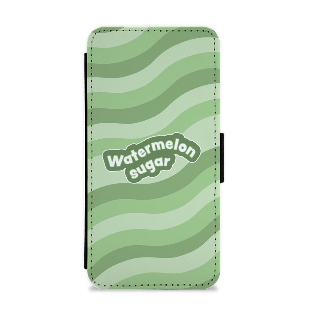 Watermelon Sugar Abstract - Harry Styles Flip / Wallet Phone Case
