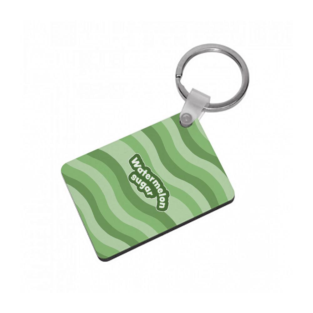 Watermelon Sugar Abstract - Harry Styles Keyring