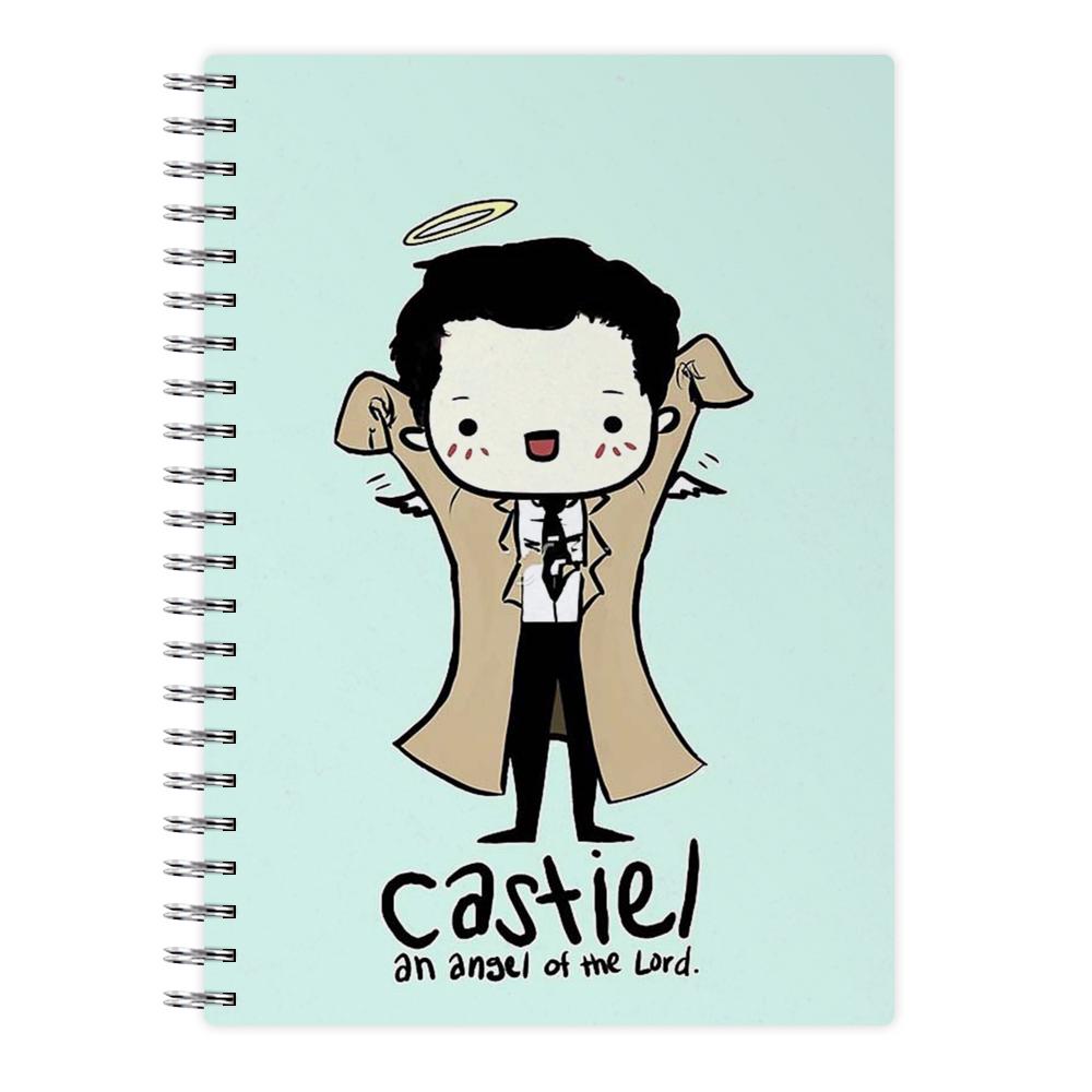 Castiel - Angel of the Lord - Supernatural Notebook - Fun Cases