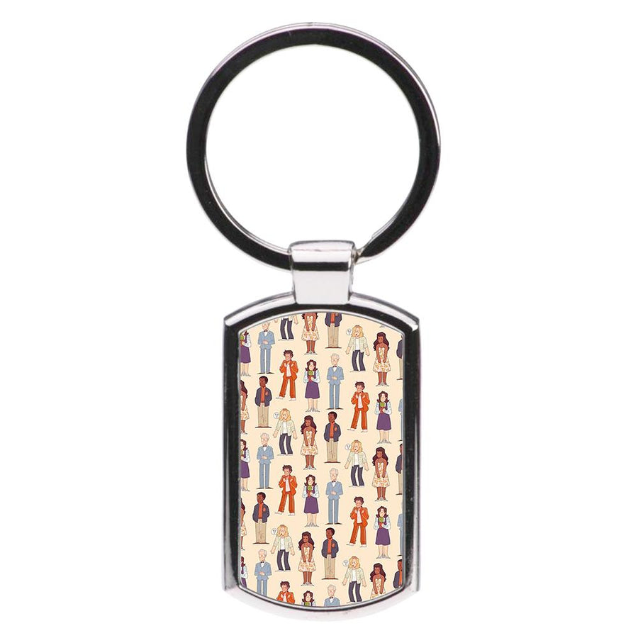 The Good Place Characters Luxury Keyring