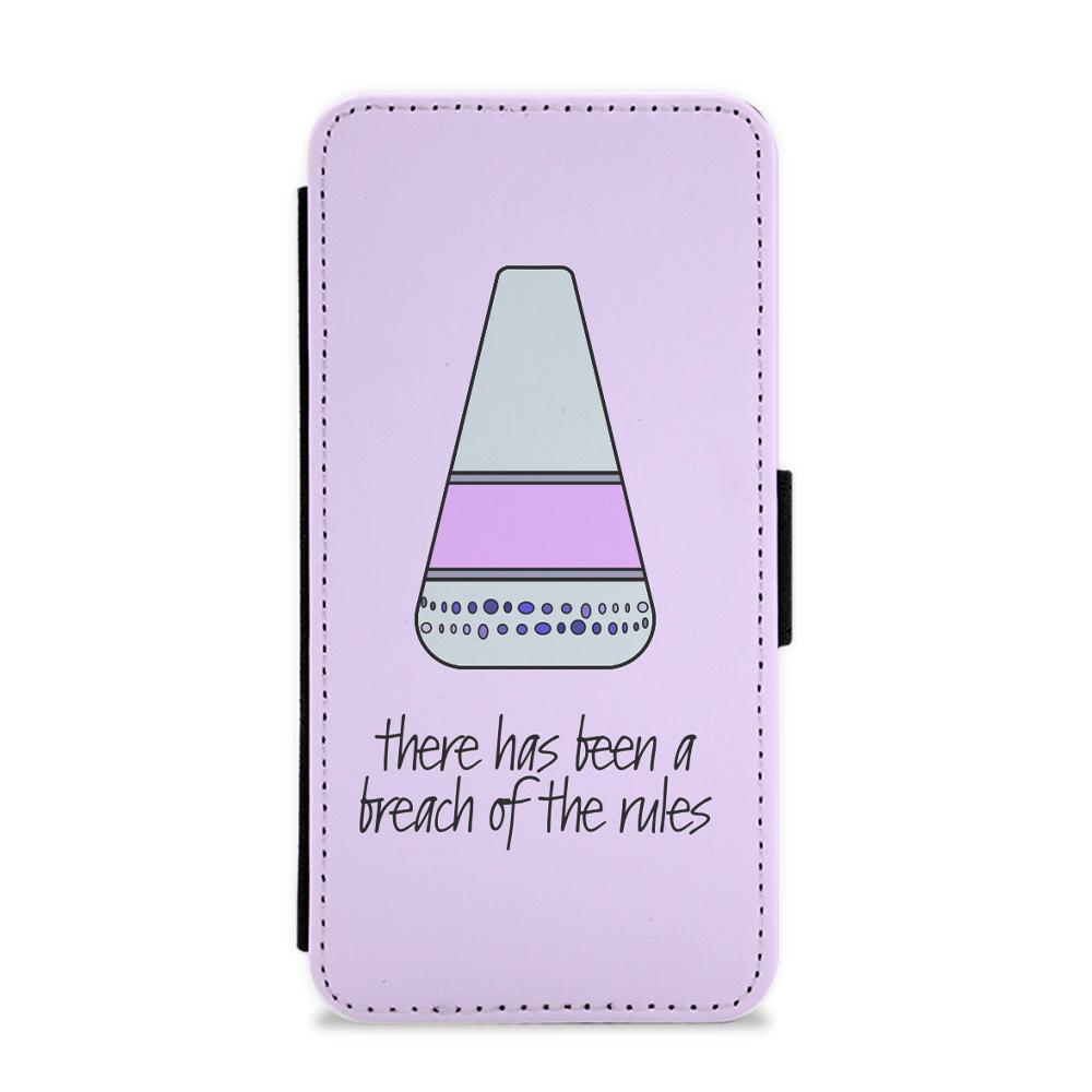 Breach Of Rules - Too Hot To Handle Flip / Wallet Phone Case