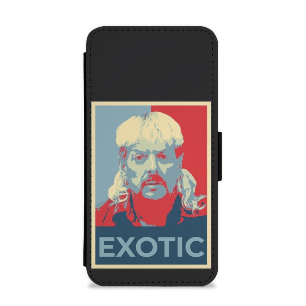 Exotic - Tiger King Flip / Wallet Phone Case