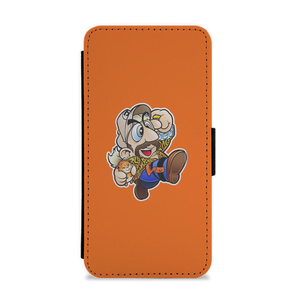 Joe Exotic Mario - Tiger King Flip / Wallet Phone Case