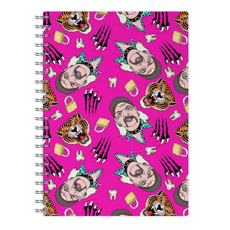 Joe Exotic Pink Pattern - Tiger King Notebook