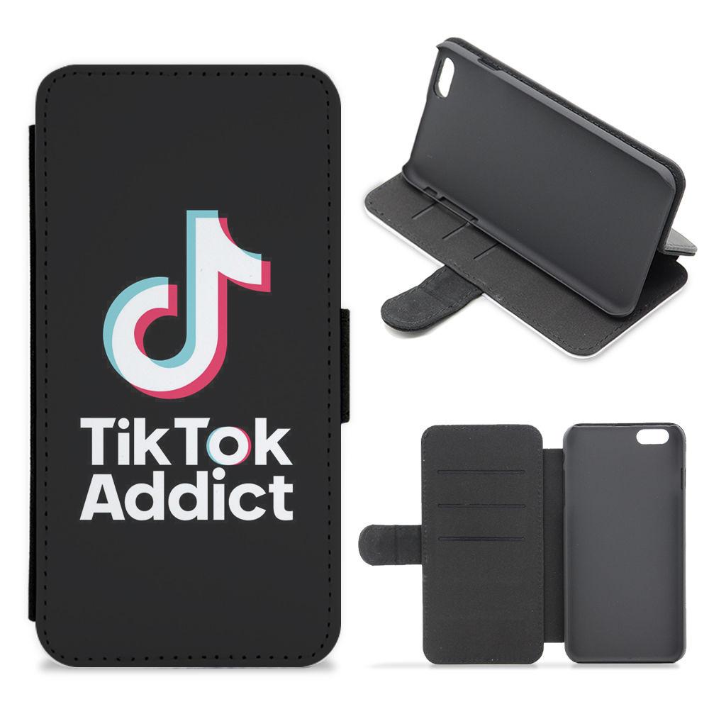 TikTok Addict Flip / Wallet Phone Case