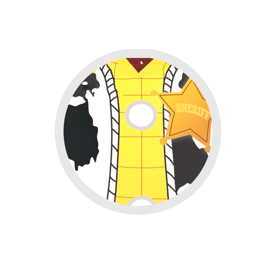 Woody Costume - Toy Story Sticker