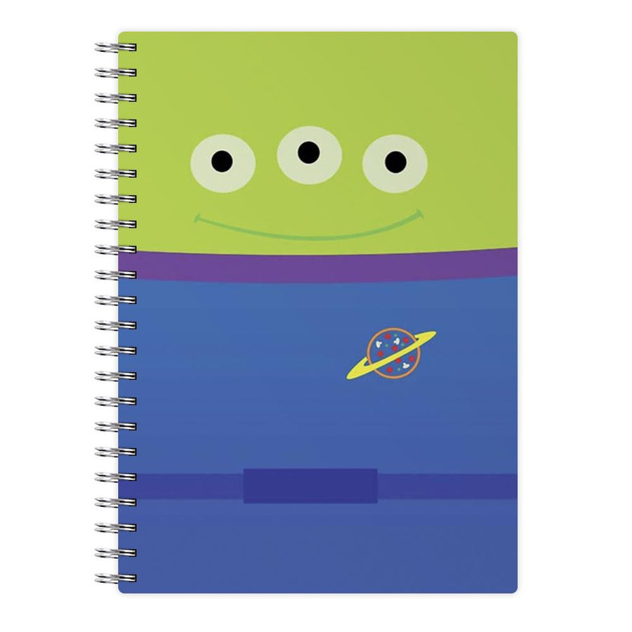 Toy Story Alien Costume Notebook - Fun Cases