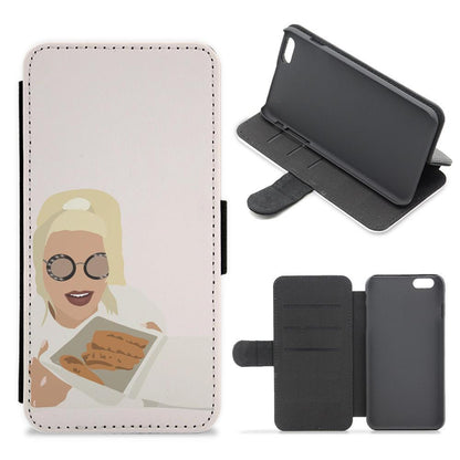 Trisha Paytas Cartoon Flip / Wallet Phone Case