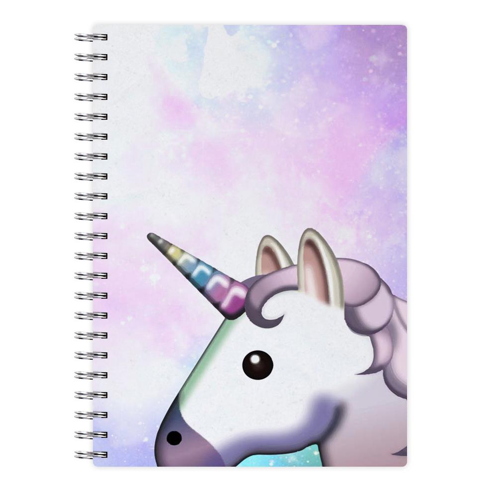 Galaxy Unicorn Pattern - Tumblr Notebook - Fun Cases