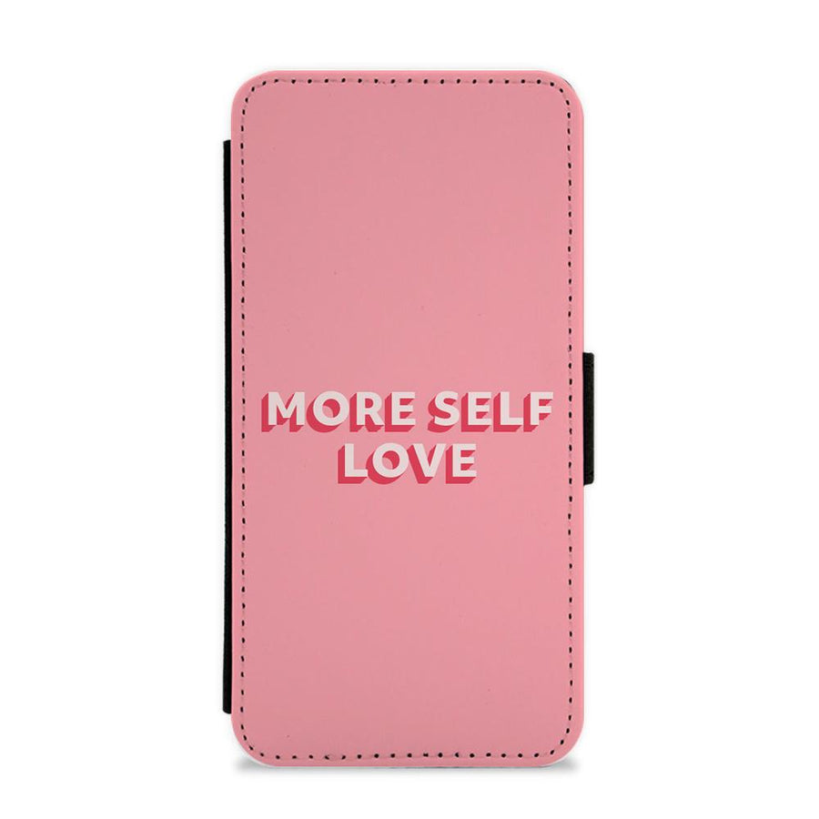 More Self Love Flip / Wallet Phone Case