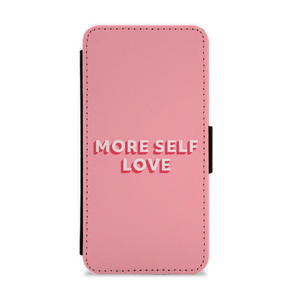 More Self Love Flip / Wallet Phone Case