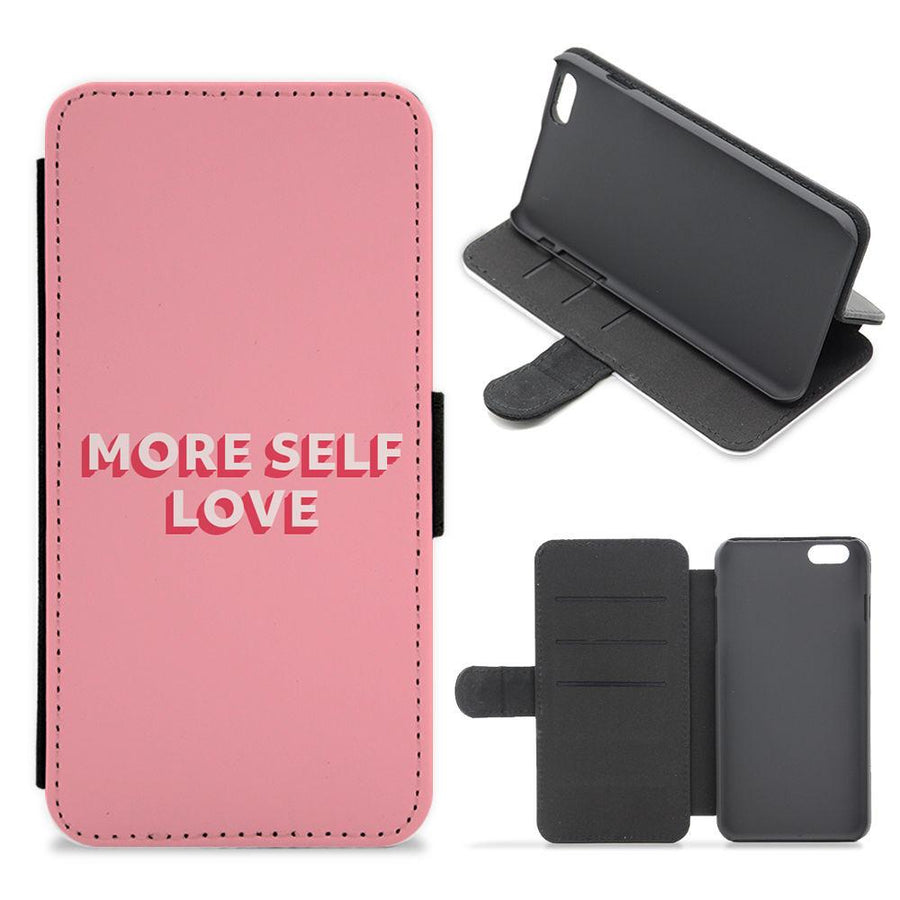 More Self Love Flip / Wallet Phone Case