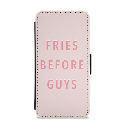 Fries Before Guys Flip / Wallet Phone Case