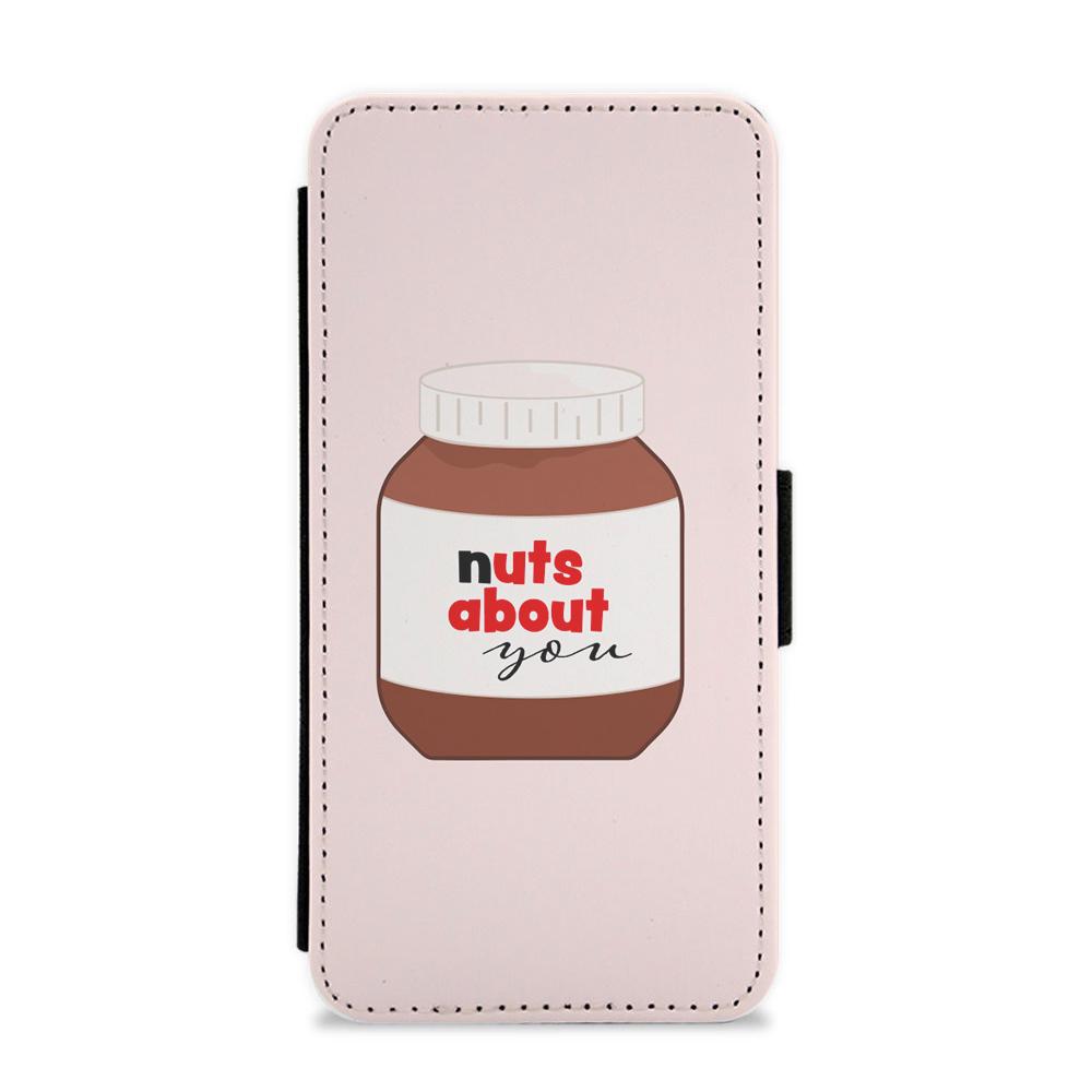 Nuts About You - Nutella Flip / Wallet Phone Case