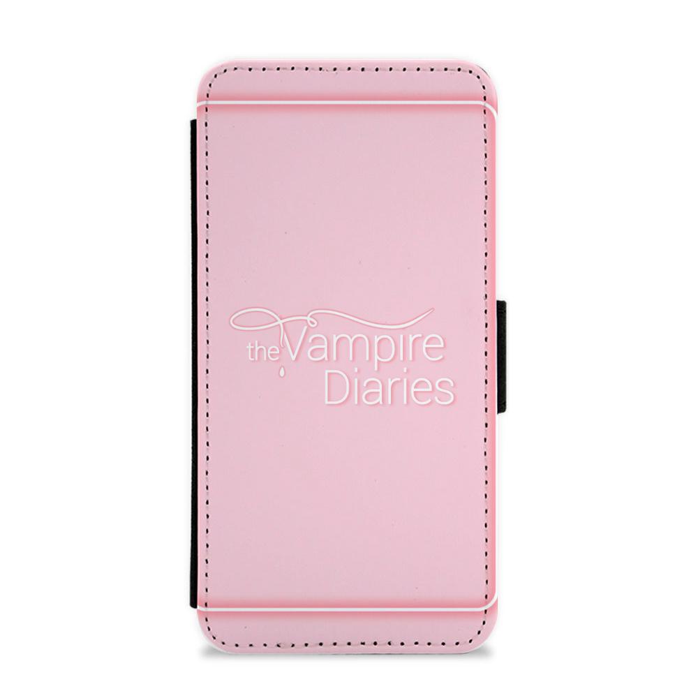 The Vampire Diaries Logo Flip / Wallet Phone Case - Fun Cases