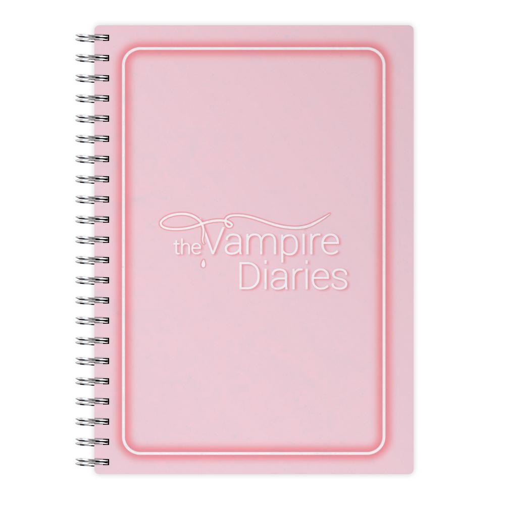 The Vampire Diaries Logo Notebook