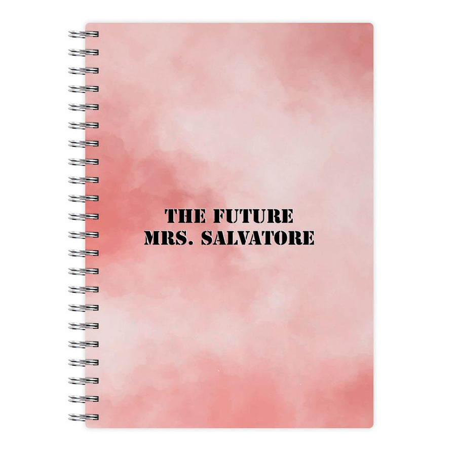 The Future Mrs Salvatore - Vampire Diaries Notebook