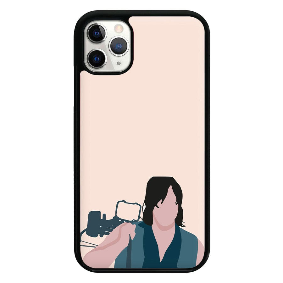 Daryl And His Crossbow - The Walking Dead Phone Case