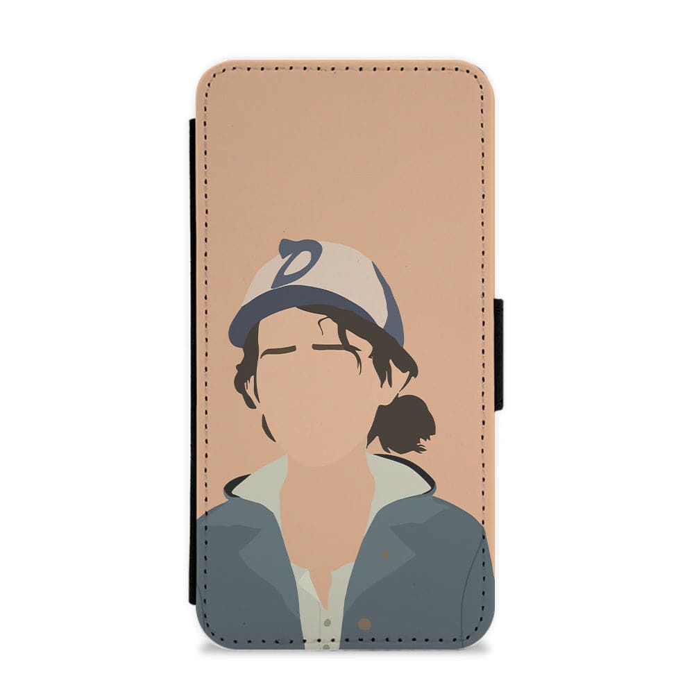 Clementine - The Walking Dead Flip / Wallet Phone Case