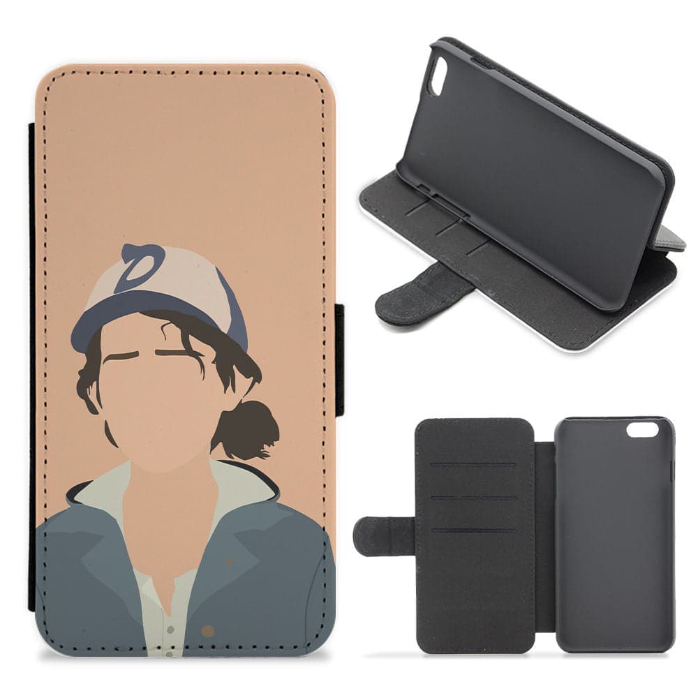 Clementine - The Walking Dead Flip / Wallet Phone Case