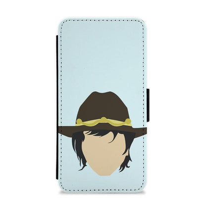 Carl Grimes - The Walking Dead Flip / Wallet Phone Case