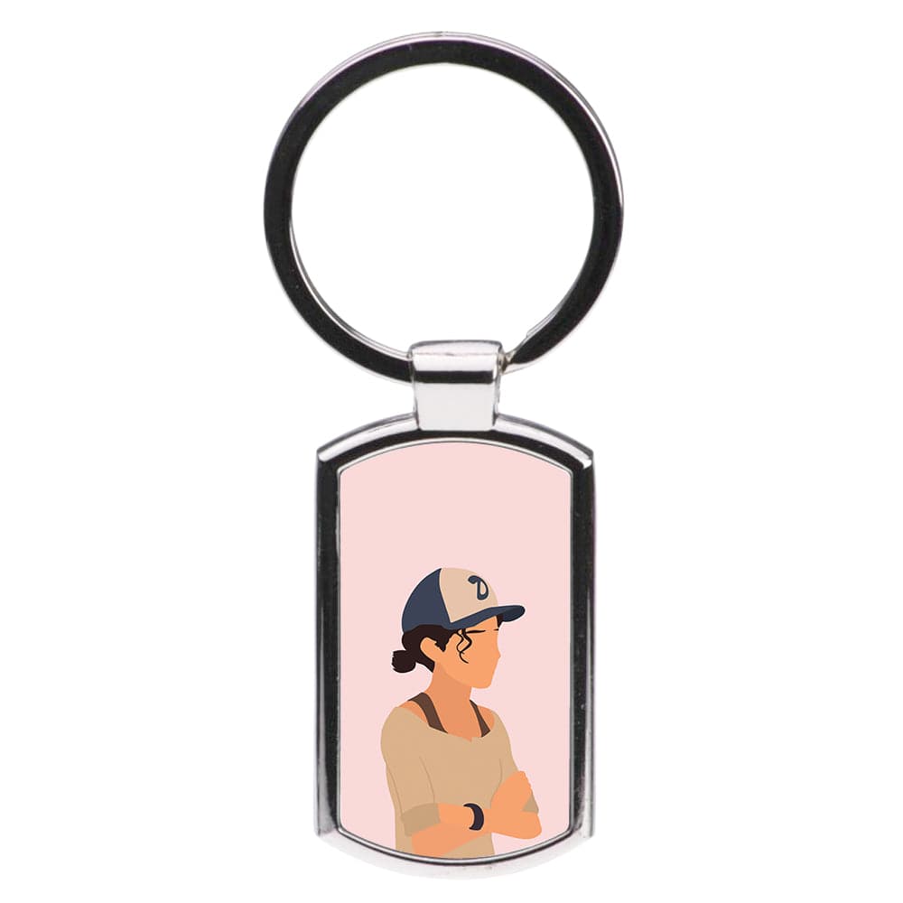 Clementine Faceless - The Walking Dead Luxury Keyring
