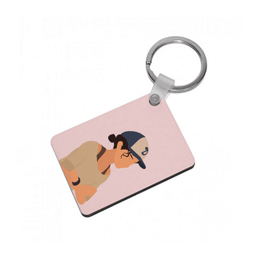 Clementine Faceless - The Walking Dead Keyring