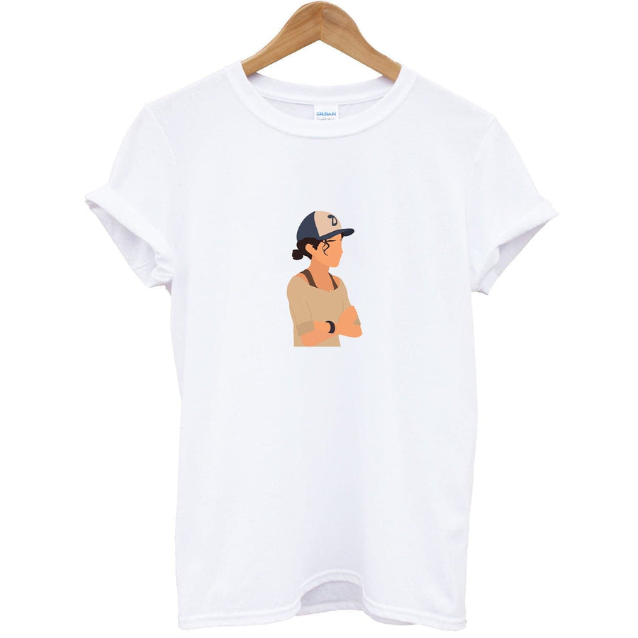 Clementine Faceless - The Walking Dead T-Shirt