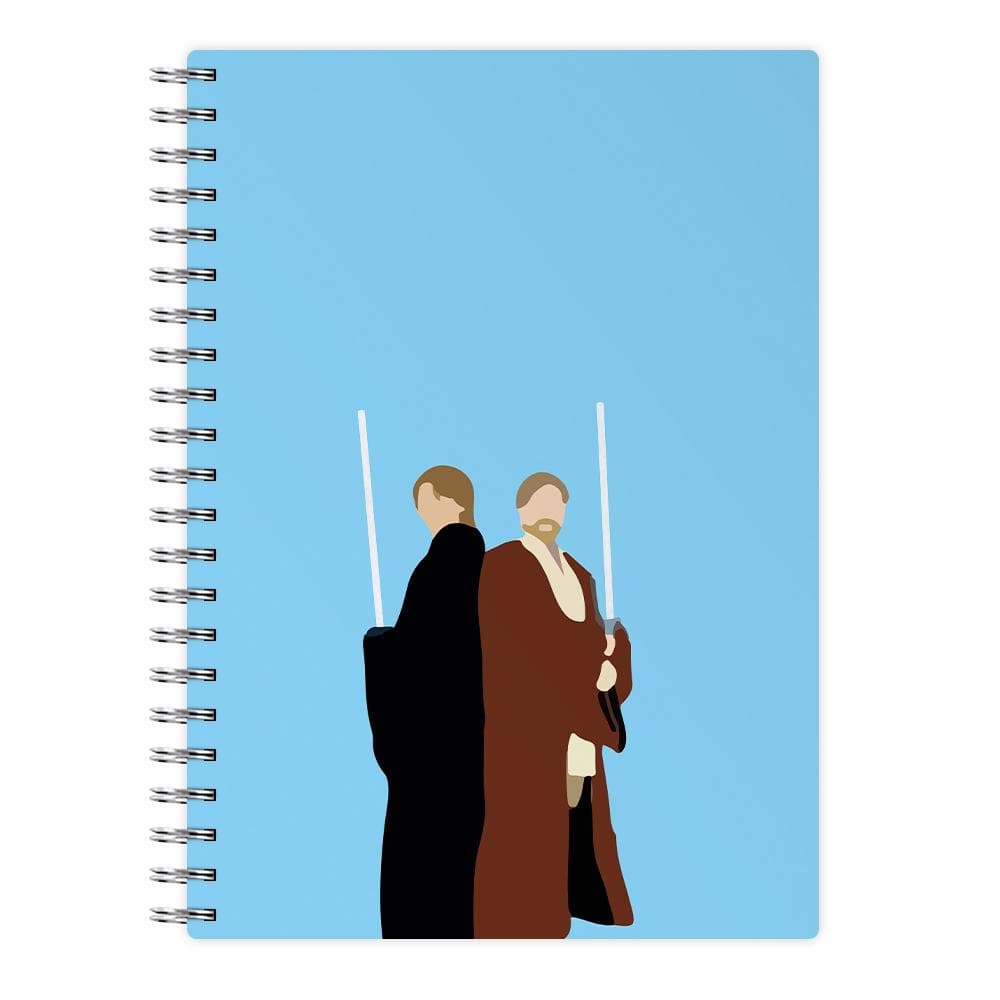 Luke Skywalker And Obi-Wan Kenobi - Star Wars Notebook