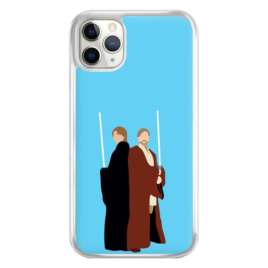 Luke Skywalker And Obi-Wan Kenobi - Star Wars Phone Case