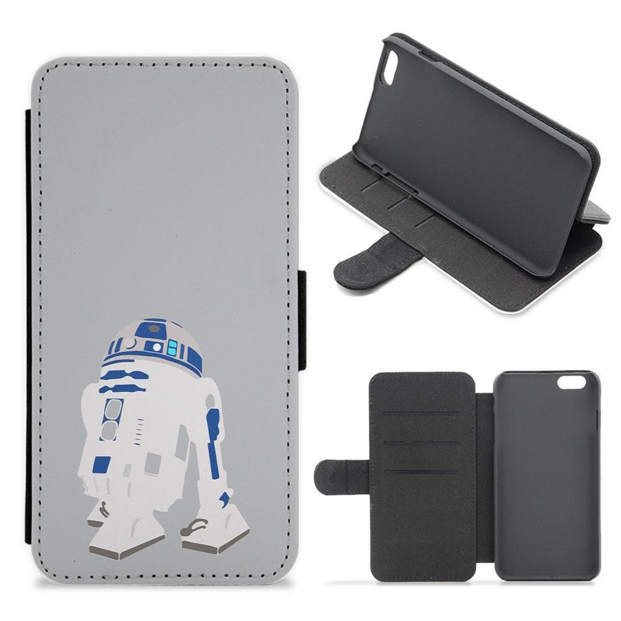 R2D2 - Star Wars Flip / Wallet Phone Case