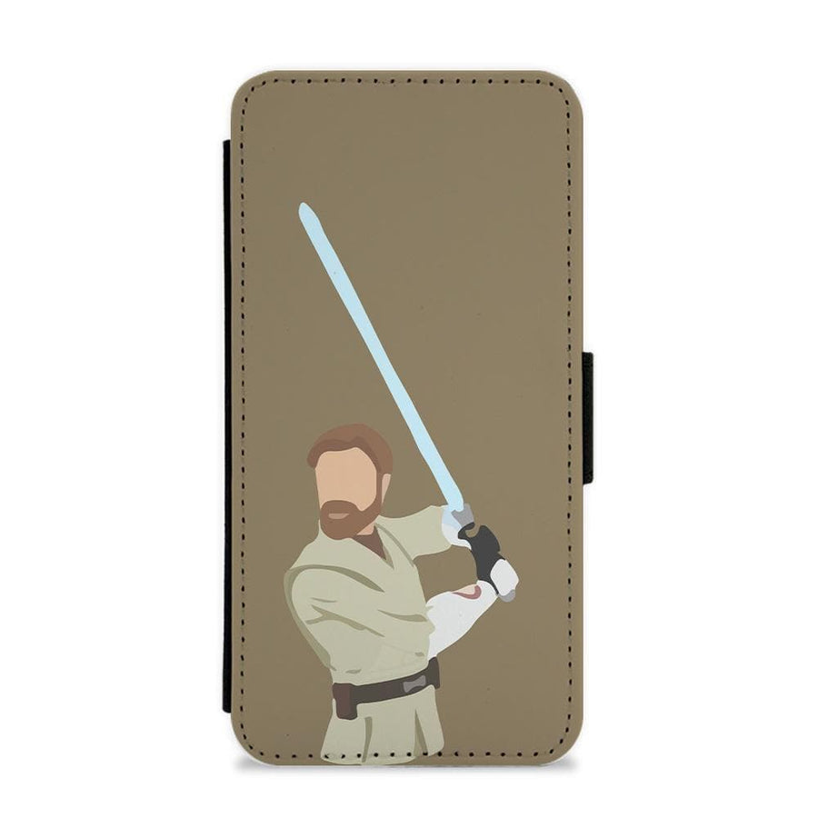 Obi-Wan Kenobi Faceless - Star Wars Flip / Wallet Phone Case