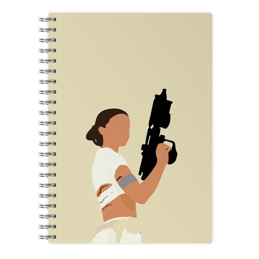 Princess Leia With Gun - Star Wars Notebook