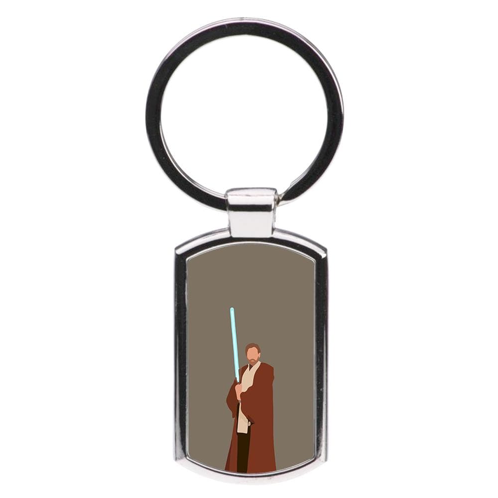 Obi-Wan Kenobi Blue Lightsaber - Star Wars Luxury Keyring