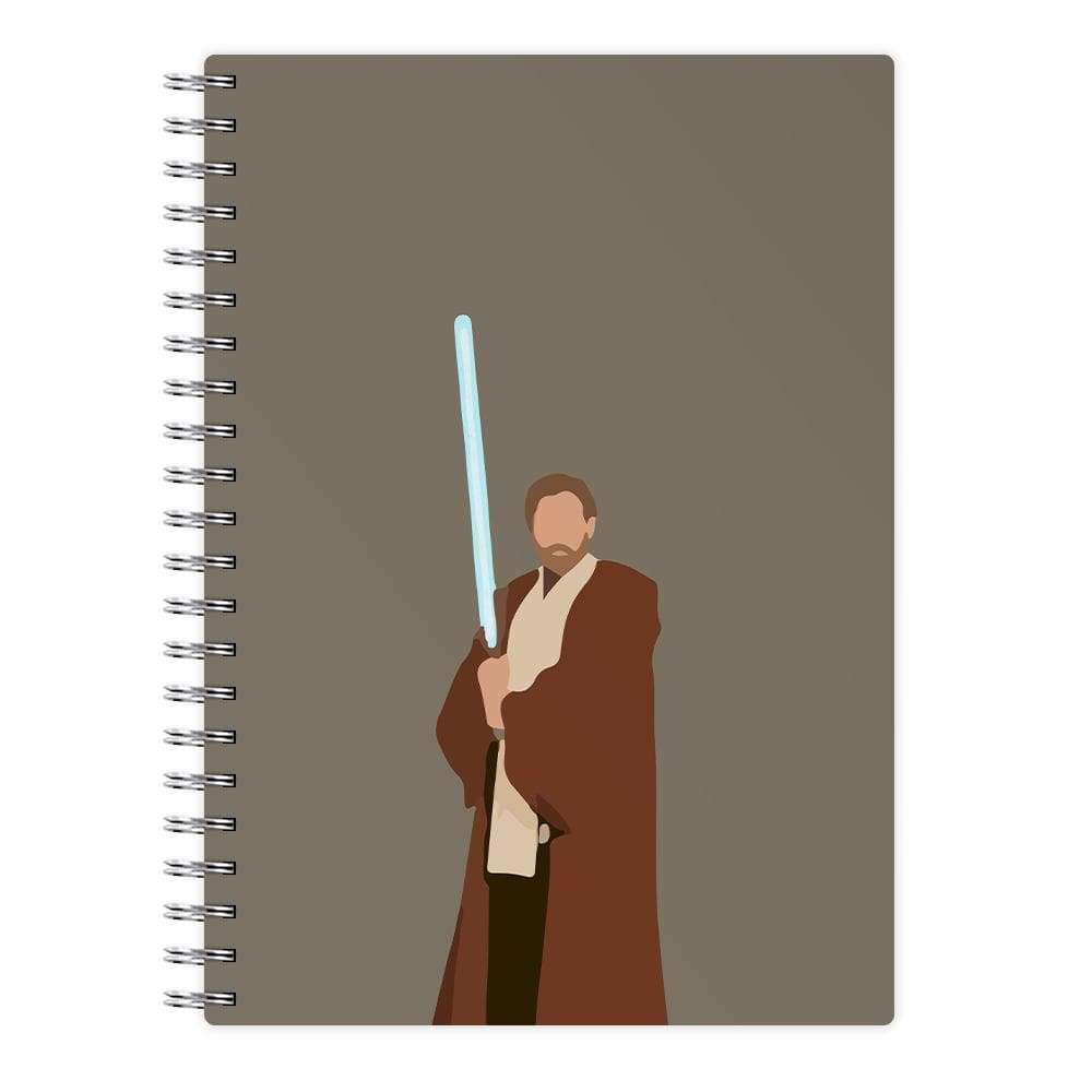 Obi-Wan Kenobi Blue Lightsaber - Star Wars Notebook