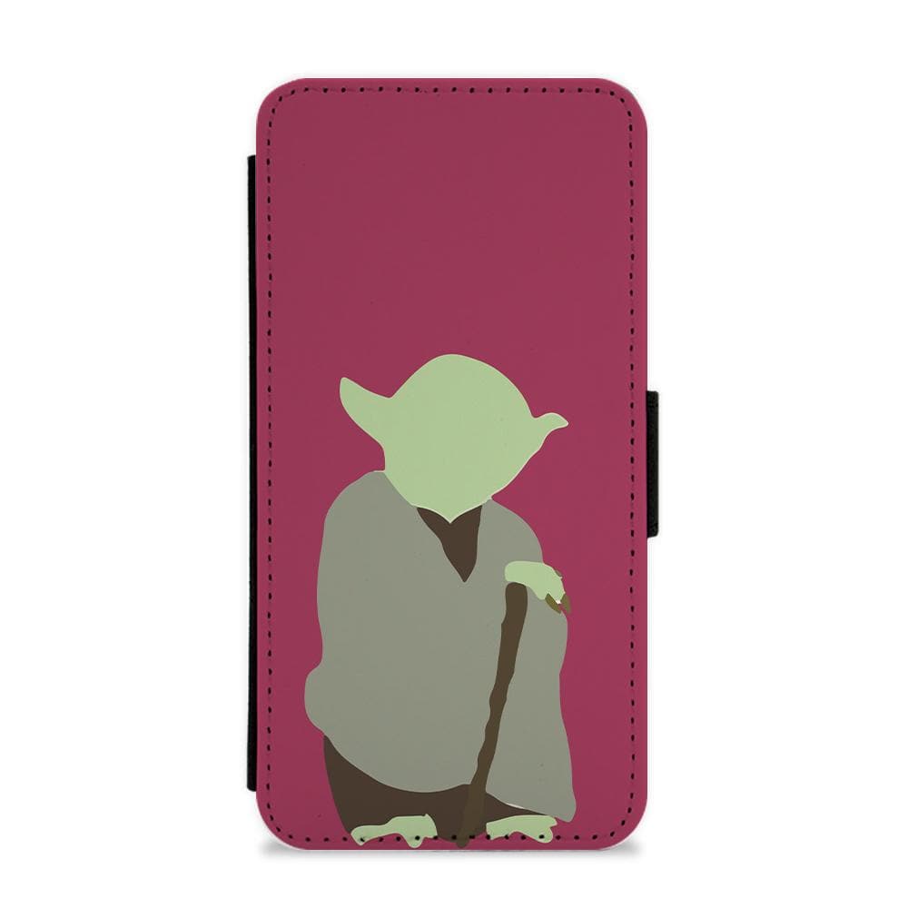 Yoda Faceless - Star Wars Flip / Wallet Phone Case