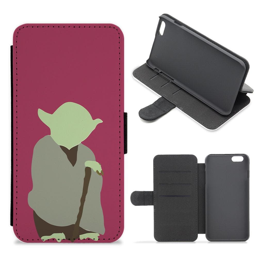 Yoda Faceless - Star Wars Flip / Wallet Phone Case