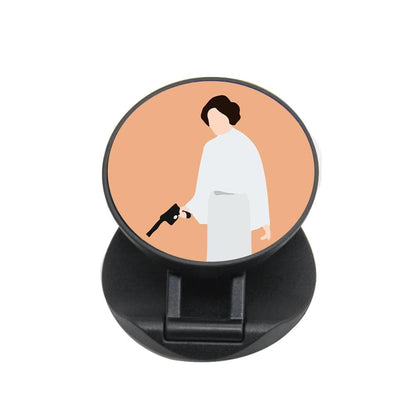 Princess Leia Faceless With Gun - Star Wars FunGrip