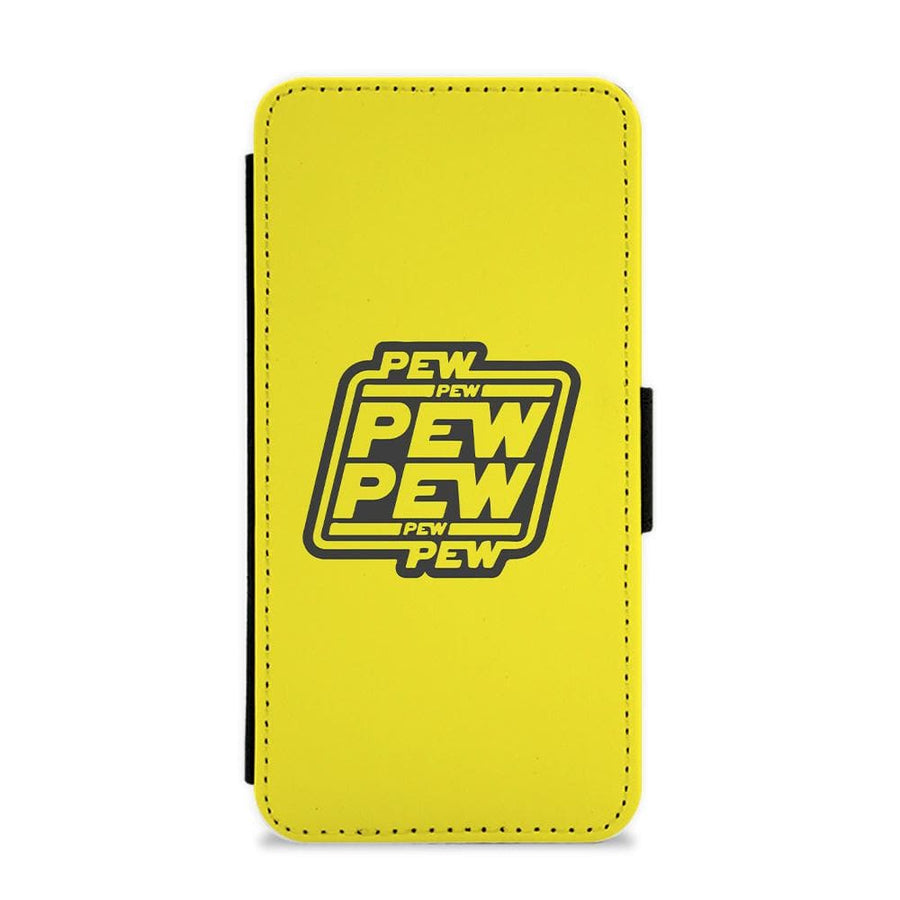 Pew Pew - Star Wars Flip / Wallet Phone Case